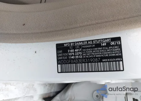 2014 Mercedes-Benz C 300 Sport 4Matic из США, поврежденный, VIN WDDGF8AB3ER319087